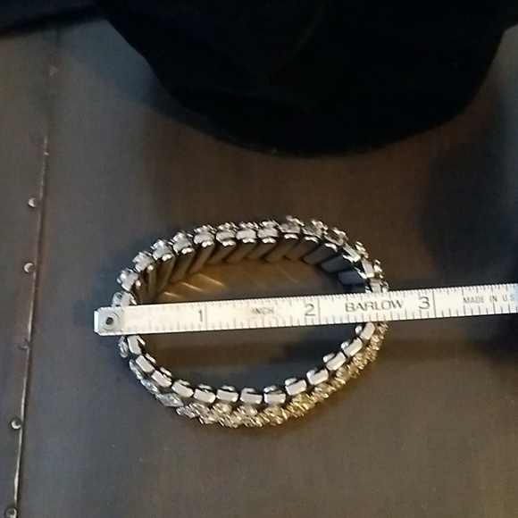 Stretch bracelet - VINTAGE metal - Picture 6 of 10